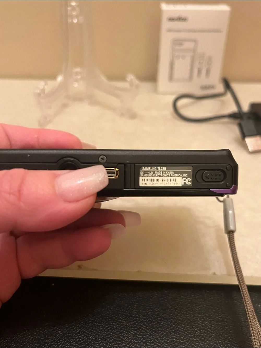 Samsung TL225 vintage 12.2-megapixel digital camera released in 2009.